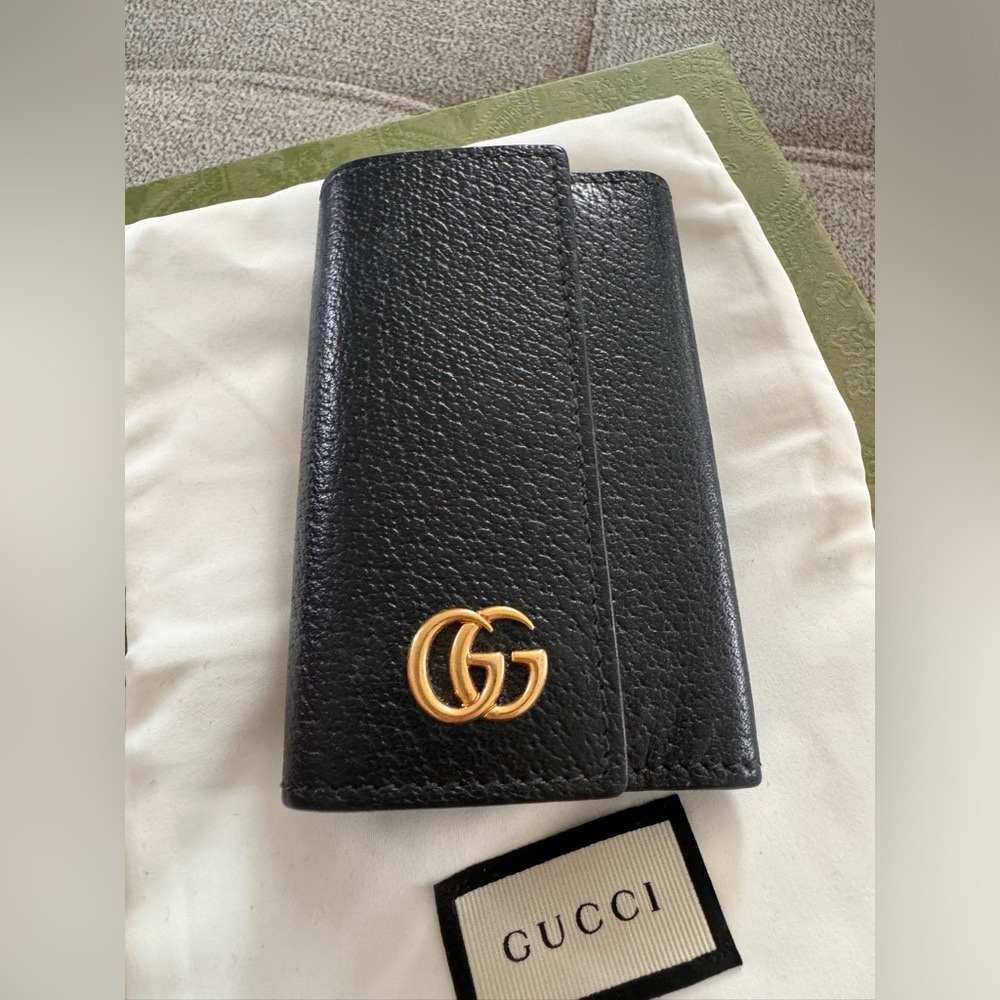 GUCCI GG Marmot Card/Key Case